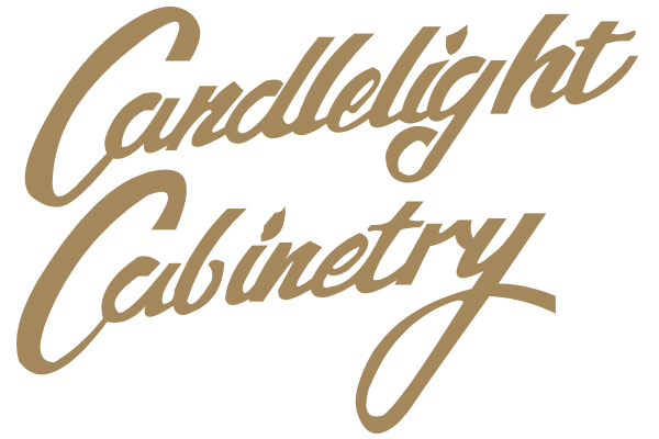 The image displays the words Candlelight Cabinetry in a bold, elegant, cursive font with a gold color on a transparent background—ideal for adding a luxurious touch to your kitchen remodel. The image displays the words Candlelight Cabinetry in a bold, elegant, cursive font with a gold color on a transparent background—ideal for adding a luxurious touch to your kitchen remodel.