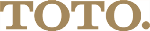 The word TOTO. in large, bold, gold serif letters on a transparent background—perfect for adding a touch of elegance to your kitchen remodel design vision.