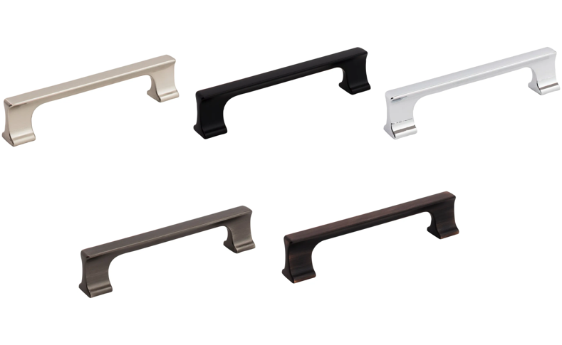 Collection of cabinet handles in different colors
